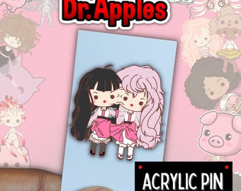 Pin |  Kawaii Doll | Coinjoined Twins | Dr. Apples