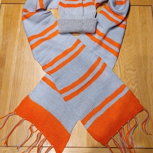 Erwachsene Wintermütze und Schal Set - Handgestrickt