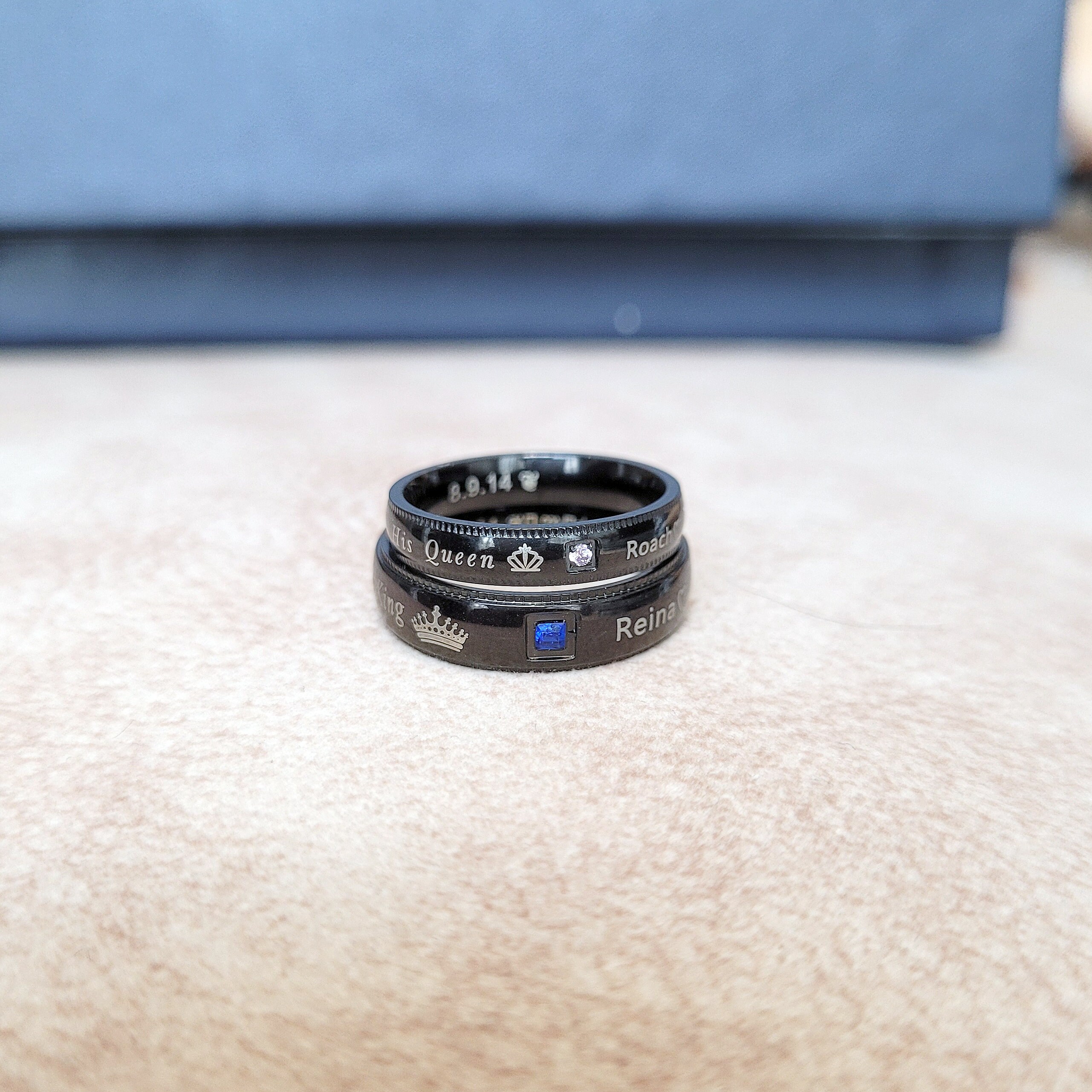 Her king online his queen rings