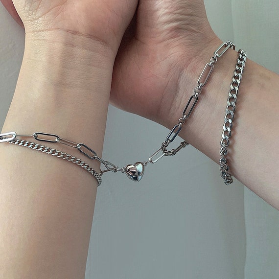 Half heart sale bracelets for couples