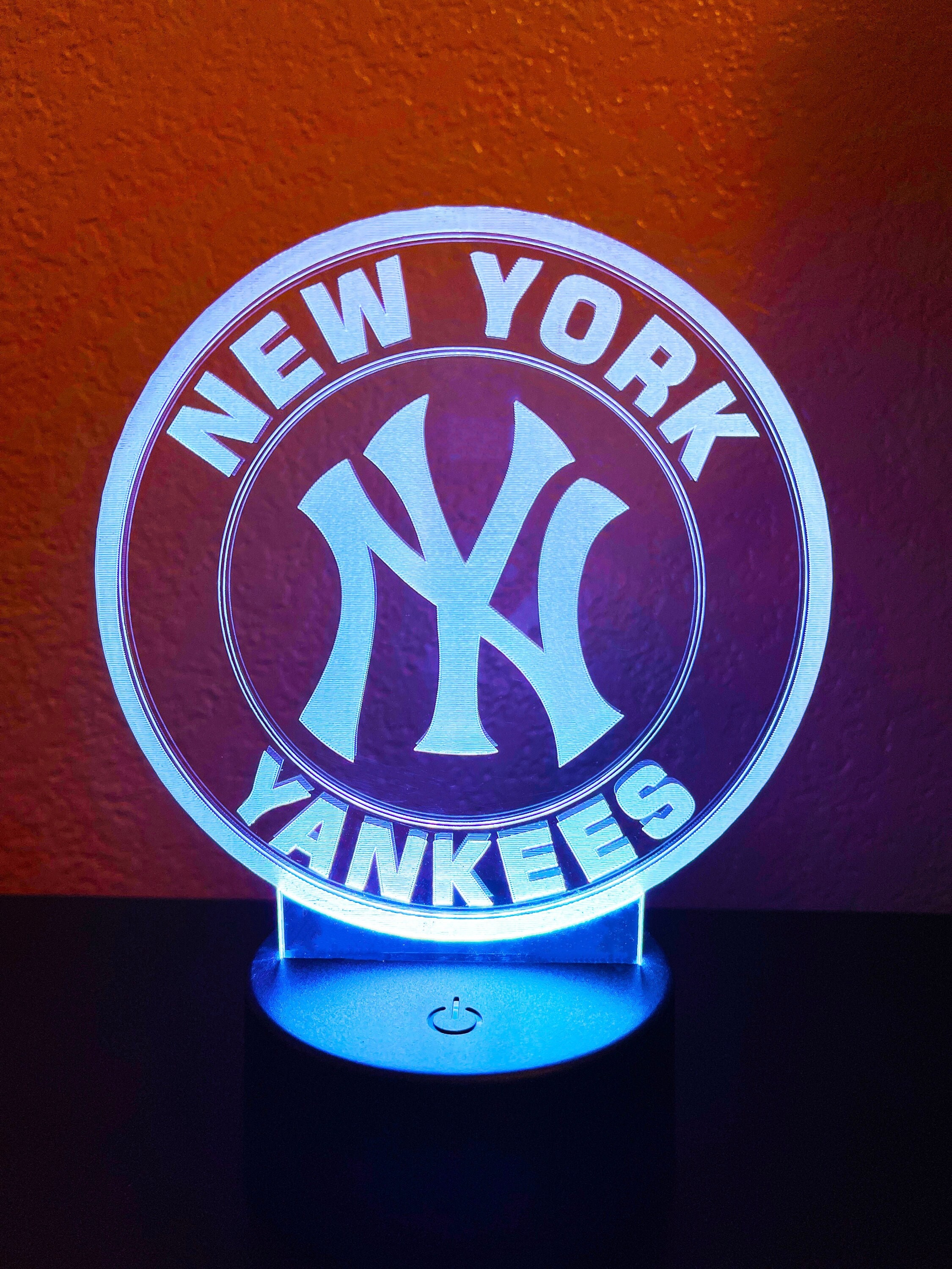 Kith New York Yankees LED Neon Sign Kith Yellowpop Yankees LED