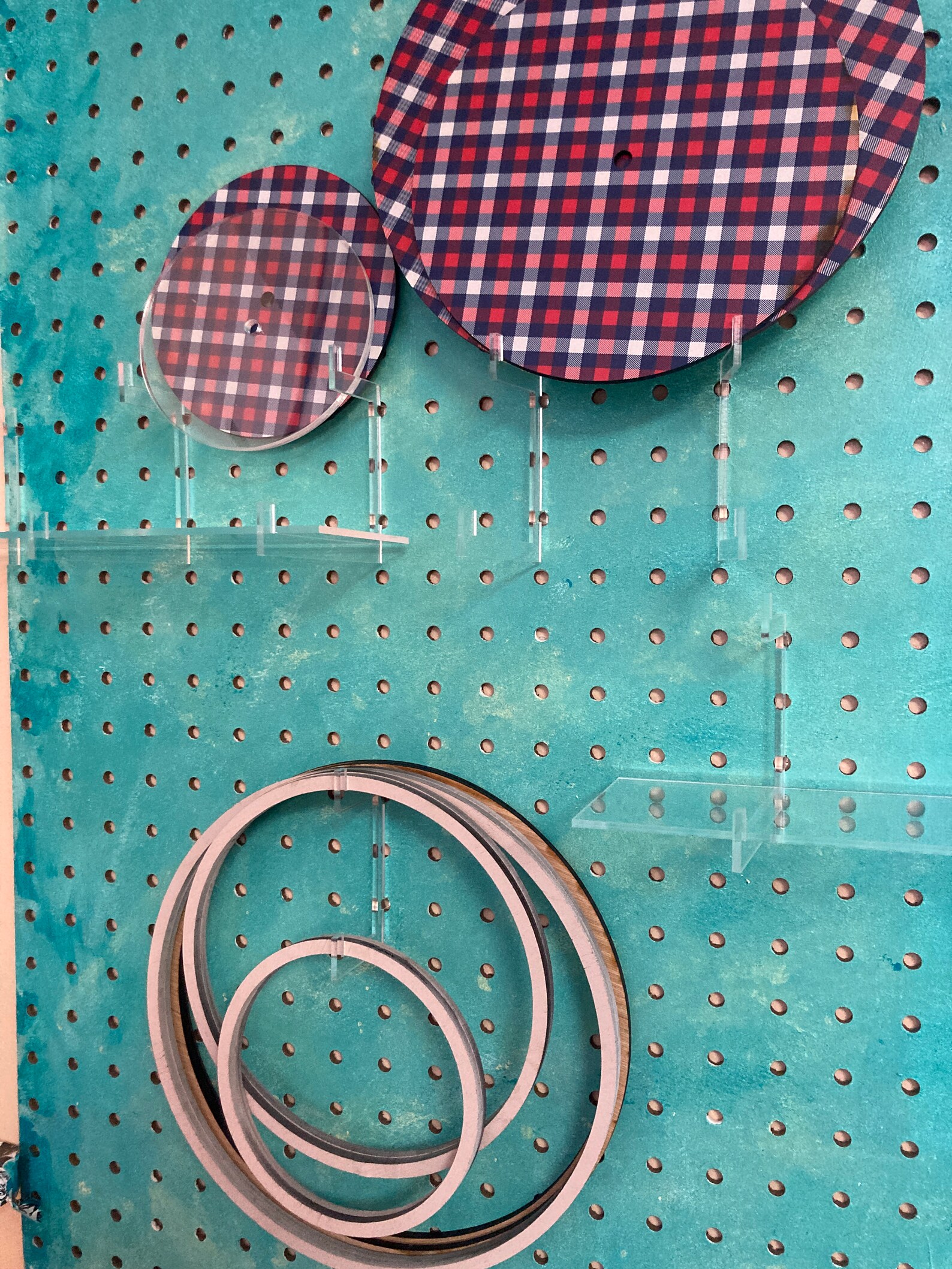 Acrylic Pegboard Pins and Shelf Etsy