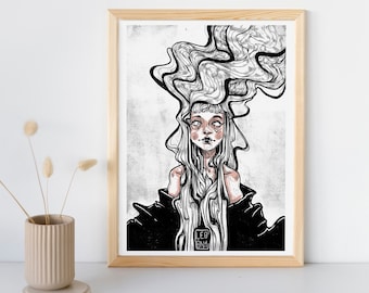 ISOLATION - A3 poster digital print on glossy coated paper