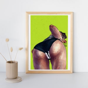 BOOTYLICIOUS - poster stampa digitale su carta patinata lucida