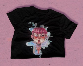 Smoky- T-shirt by Cleocony