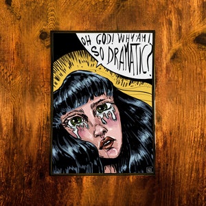 OMG - Poster stampa digitale A3 su carta patinata lucida
