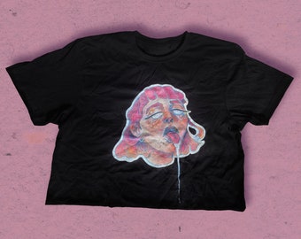 Split- T-shirt by Cleocony