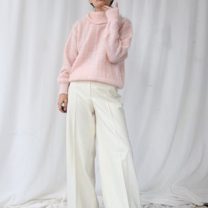 Roberta Puccini Luxurious Pink Extra Fine Italian Mohair Jumper image 6