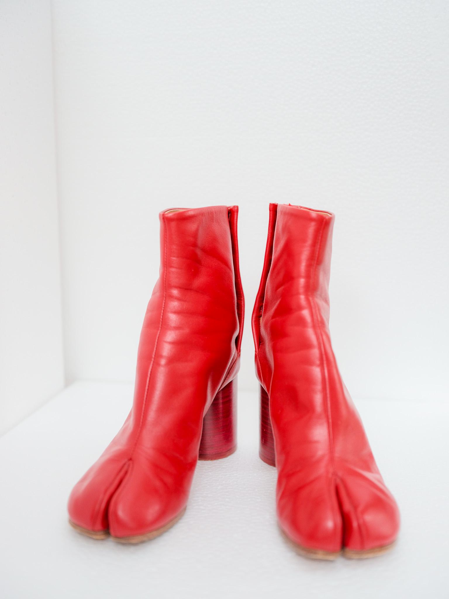 マルジェラ タビブーツ レッドチェリー サイズ37 - Etsy 日本 