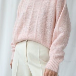 Roberta Puccini Luxurious Pink Extra Fine Italian Mohair Jumper image 8