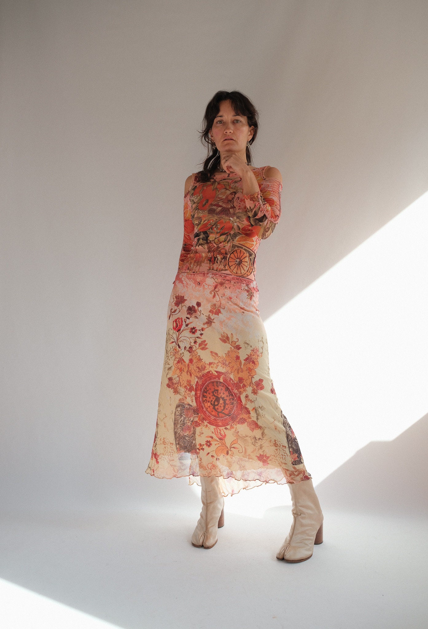 Zimmermann laelia high 2025 neck dress