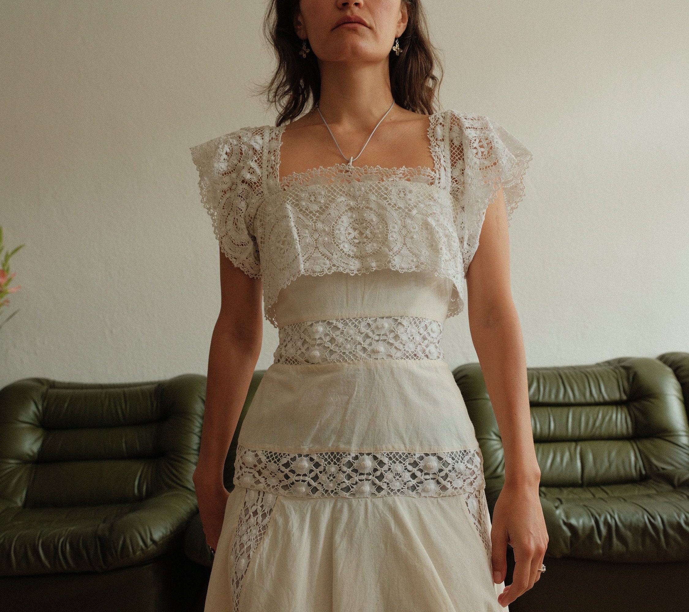 slim fit dress slacks Used Vivienne Westwood Galaxy Cape Wedding Dress