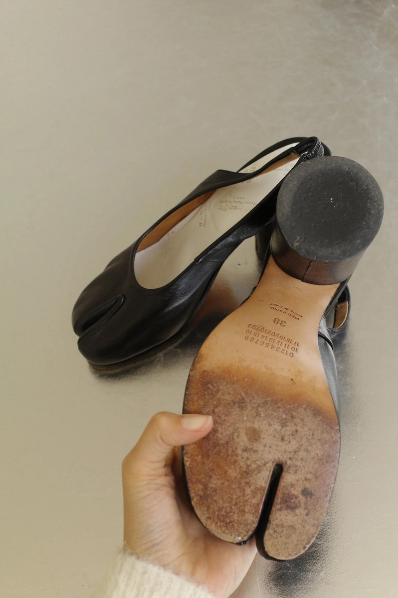 2008 Margiela Sling Back Tabis size 38 image 5