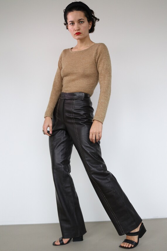 Dream Leather High Waisted Trousers