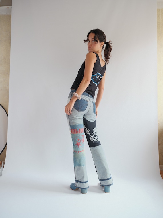 SOLD Archive Y2K Dolce & Gabbana American Football Patchwork 