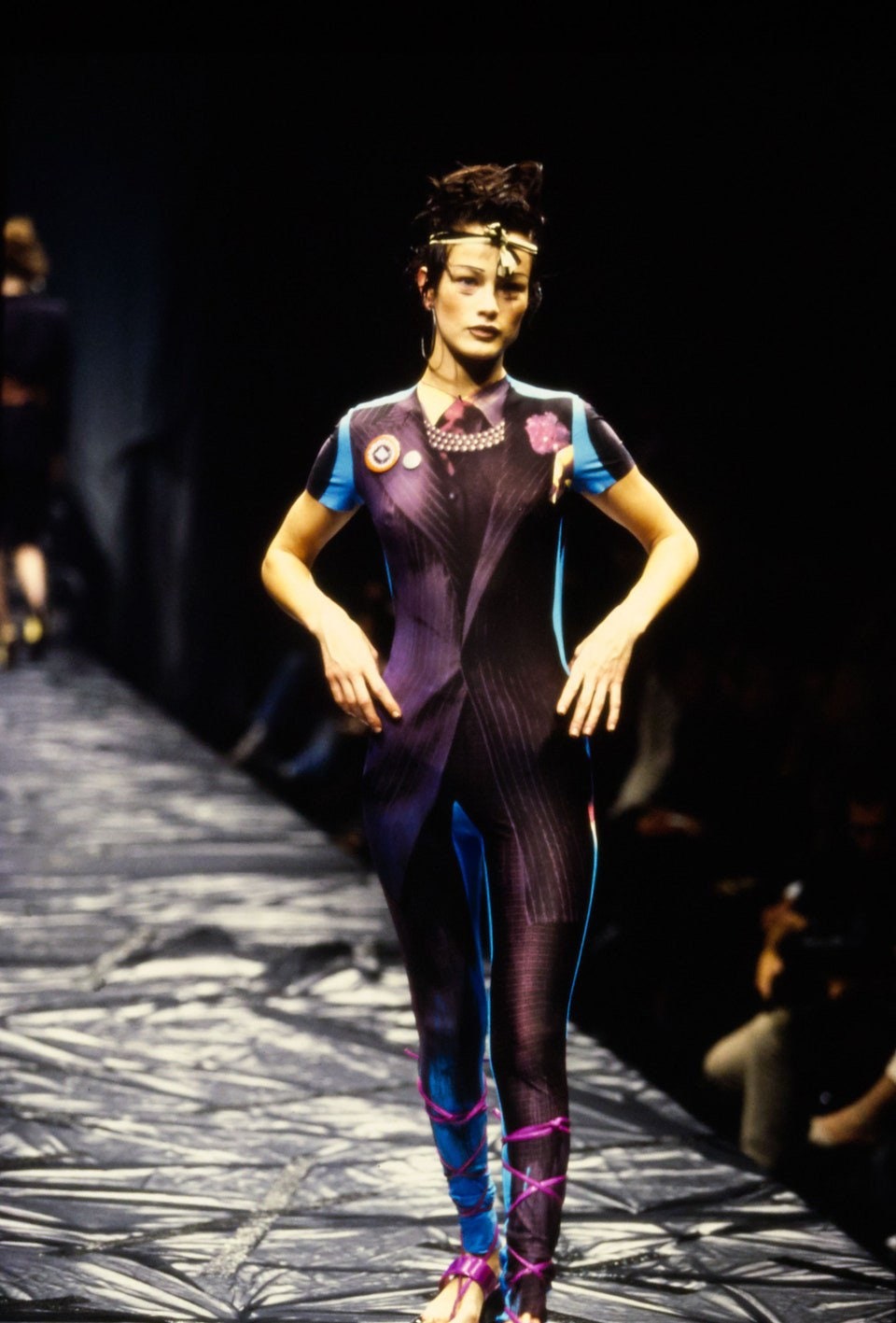 Jean Paul Gaultier AW 1996 La Parisian Punk Runway Archival Tux Suit ...