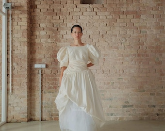 vintage wedding dresses etsy Bridal Gowns & Separates Preserved Vintage Wedding Gown- Ivory