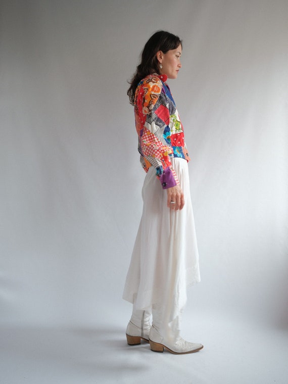 True Vintage Patchwork Quilt Bomber jacket - image 1