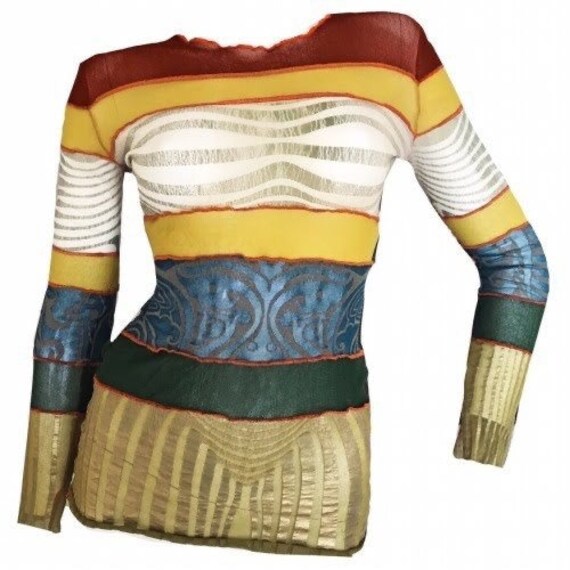 Jean Paul Gaultier 1996 Cyber Cyberbaba Top iconic