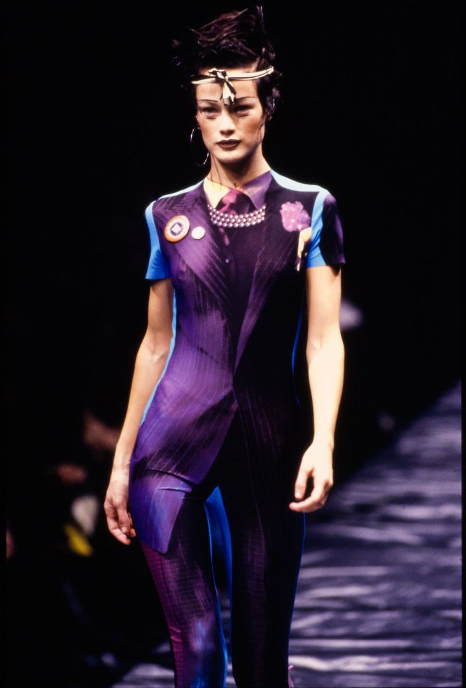 Jean Paul Gaultier AW 1996 La Parisian Punk Runway Archival Tux