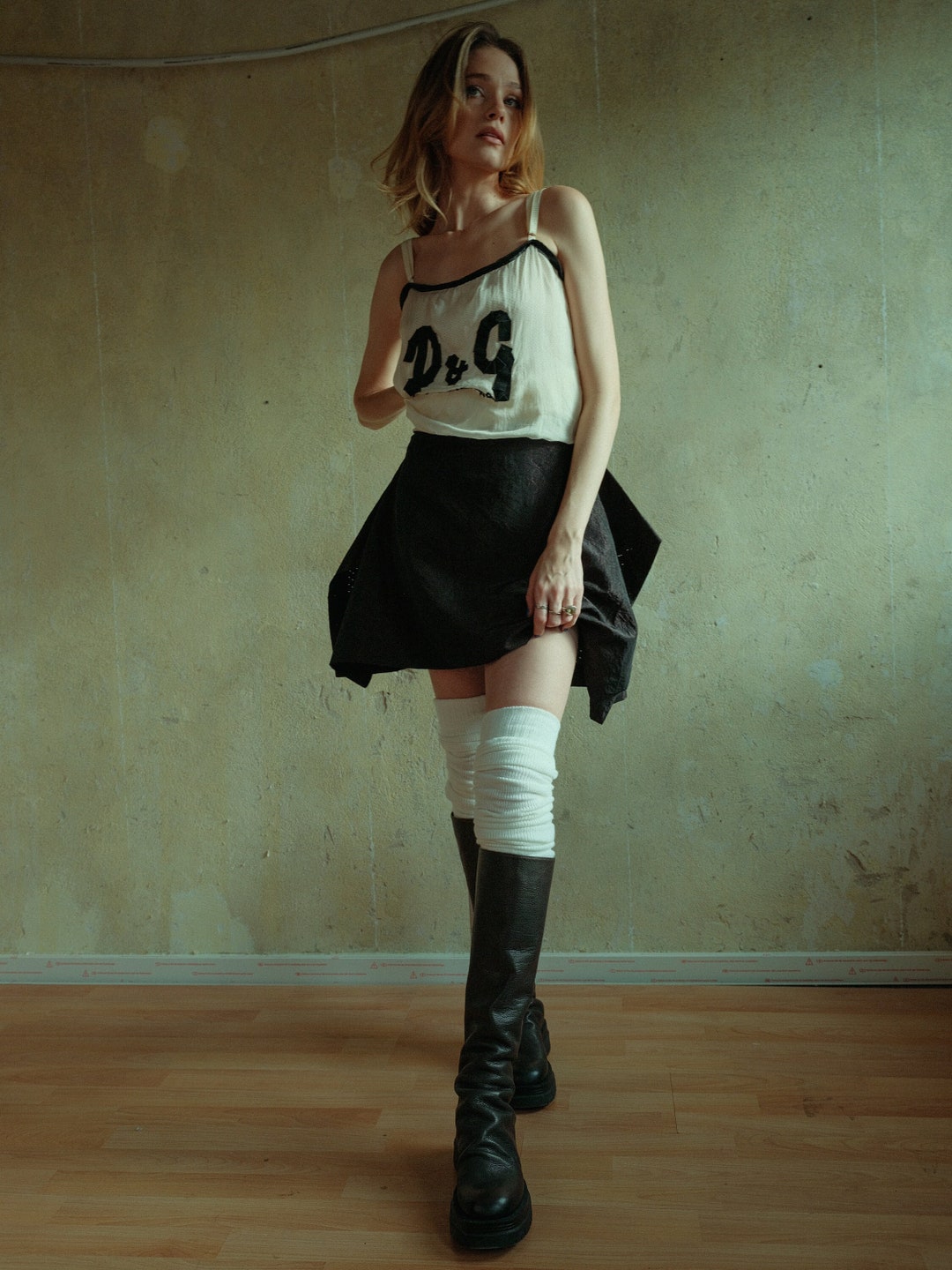 Vivienne Westwood Anglomania Black Purple Metallic Skirt - Etsy