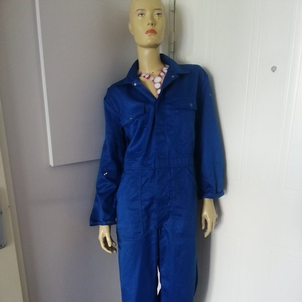 Vintage 1980s Dickies American classic workwear /French boilersuit /jumpsuit /overalls size medium to Large /eu48