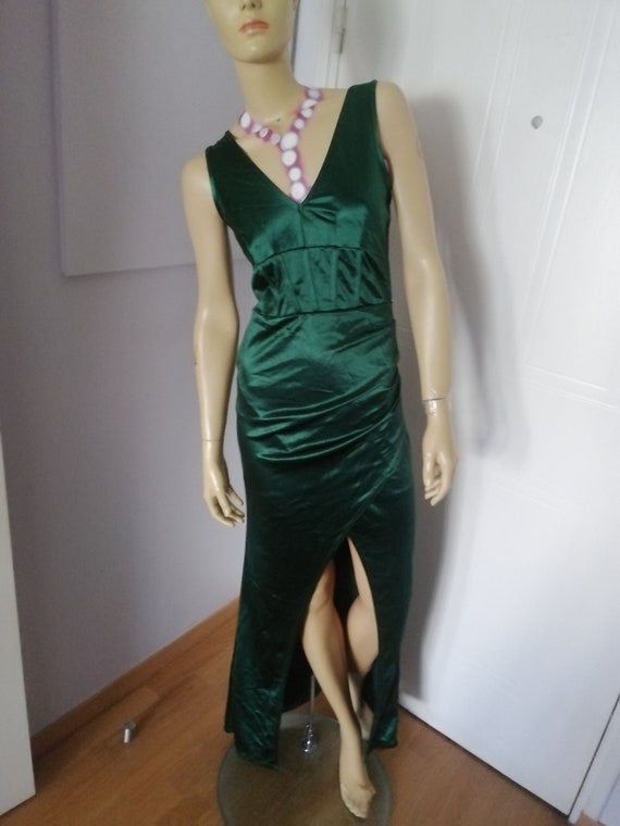 Vintage 90s Dark Green Shiny Spandex Tight Fit Street /dance /night Dress Floor Length Maxi Size Med, Eu38, Us6 - Etsy New Zealand Vintage 90s Dark Green Shiny Spandex Tight Fit Street /dance /night Dress Floor Length Maxi Size Med, Eu38, Us6 - Etsy New Zealand
