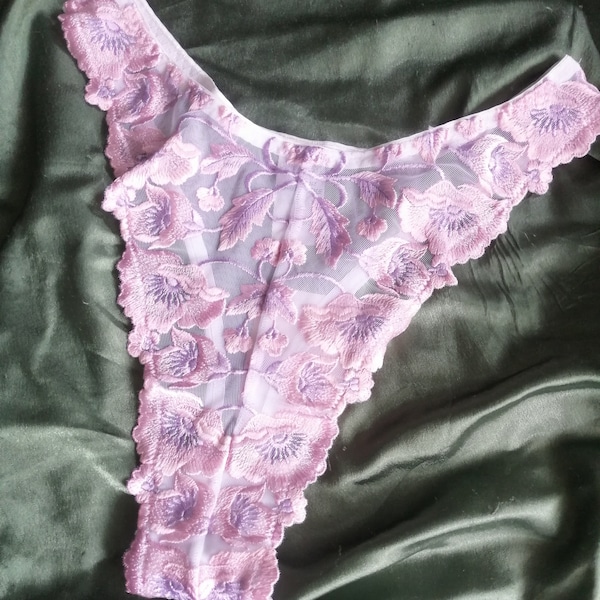 Mens Flower Panties Etsy UK