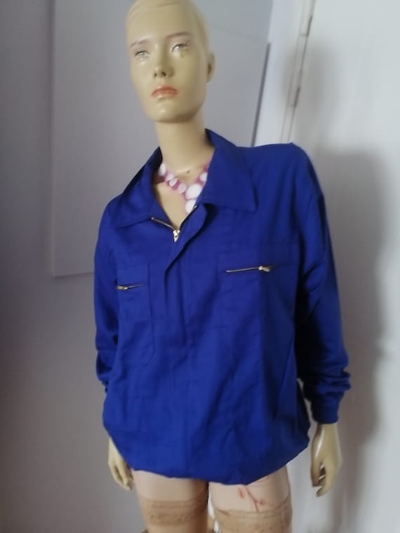 Vintage 1970s French Deadstock workwear, jacket /C