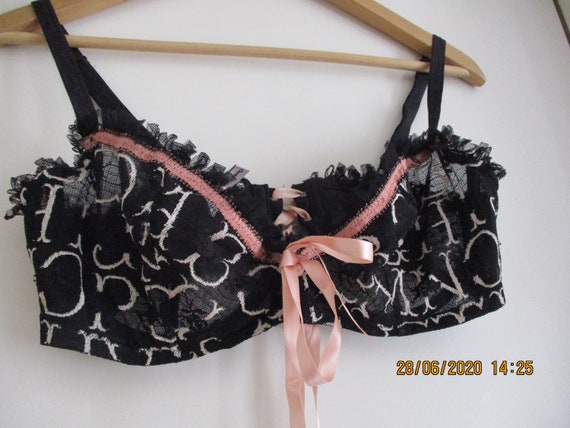 Vintage 1990S Chantal Thomass Bra /Soutien Gorge … - image 3