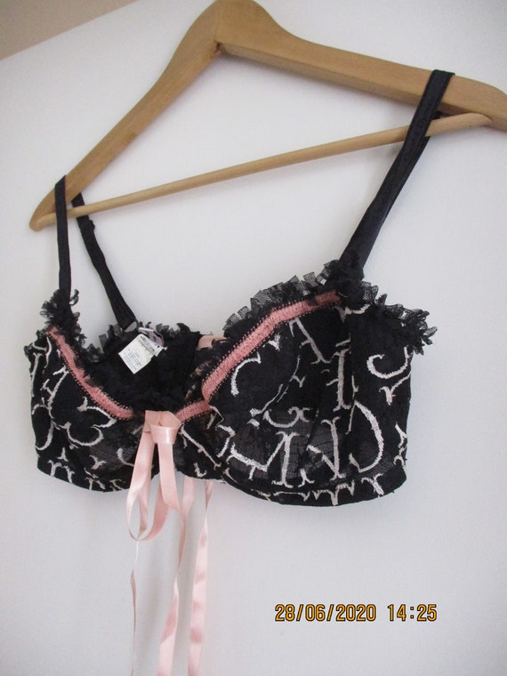 Vintage 1990S Chantal Thomass Bra /Soutien Gorge … - image 2