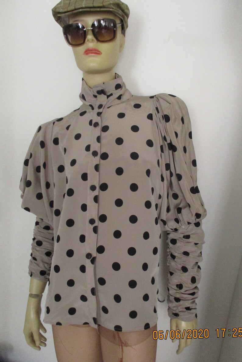spotty blouse uk
