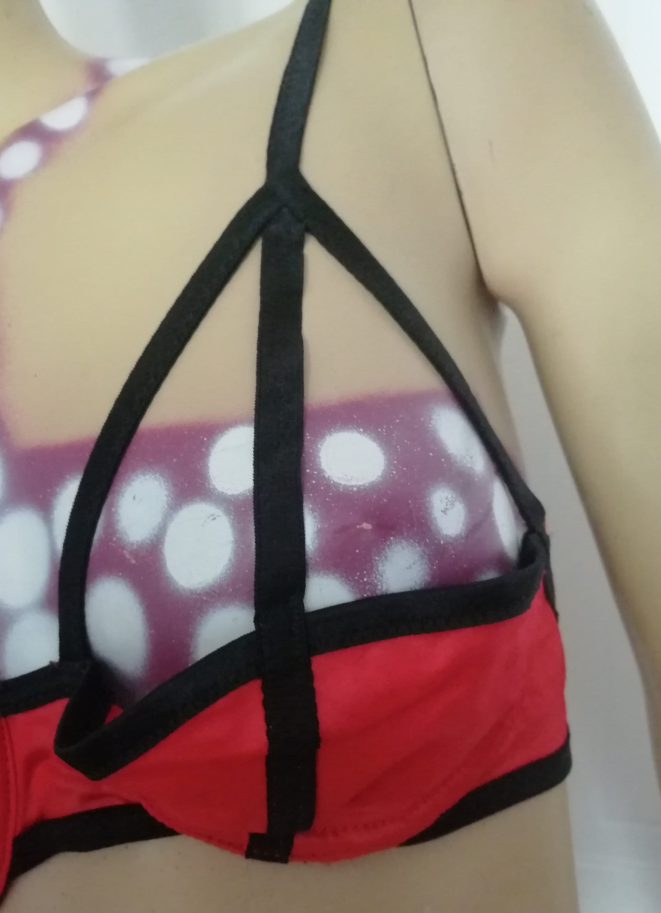 Sangle Lingerie Frederick's Of Hollywood - Violette - Taille S - Occasion