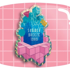 Summer Breeze Holo Sticker