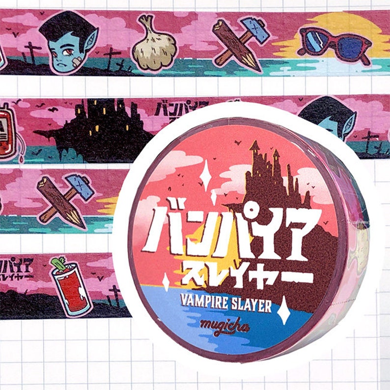 Vampire Slayer Washi Tape image 2