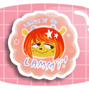 Leave it to Lammy! Sticker