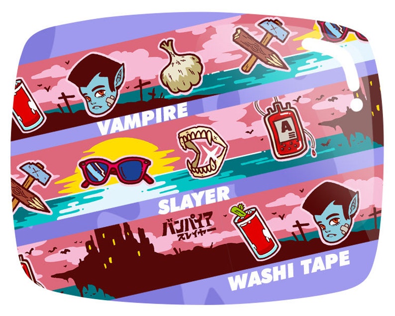 Vampire Slayer Washi Tape image 1