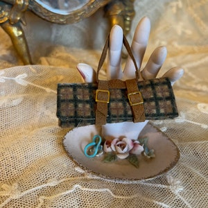 Hand Made Fashion Doll Travel Blanket