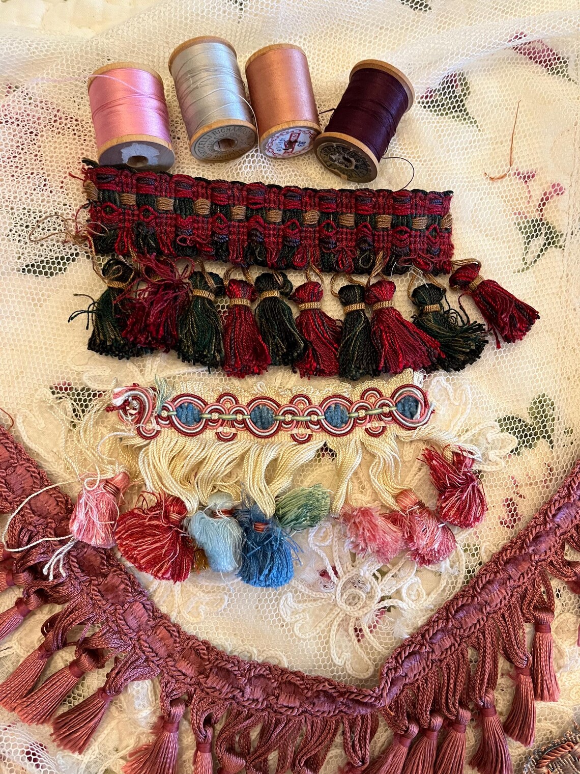 Beautiful Fringe Snippets & Thread - Etsy