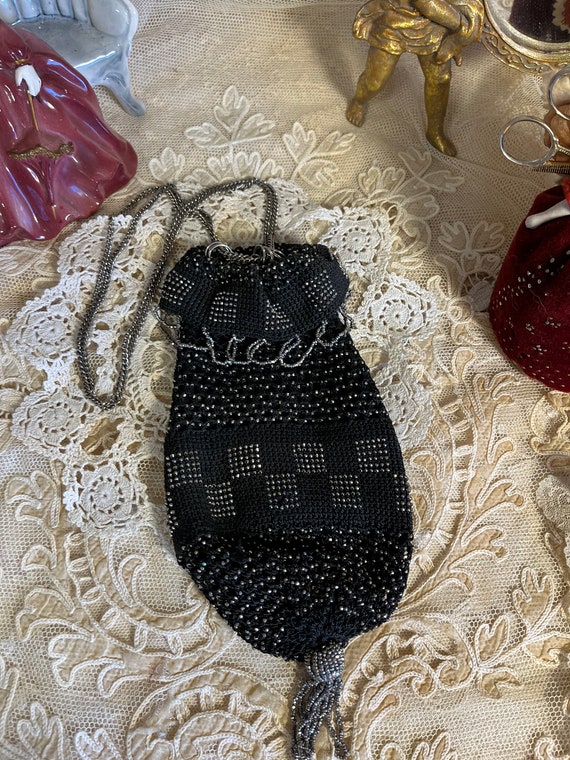 Elegant Hand Made Beaded Purse - image 1