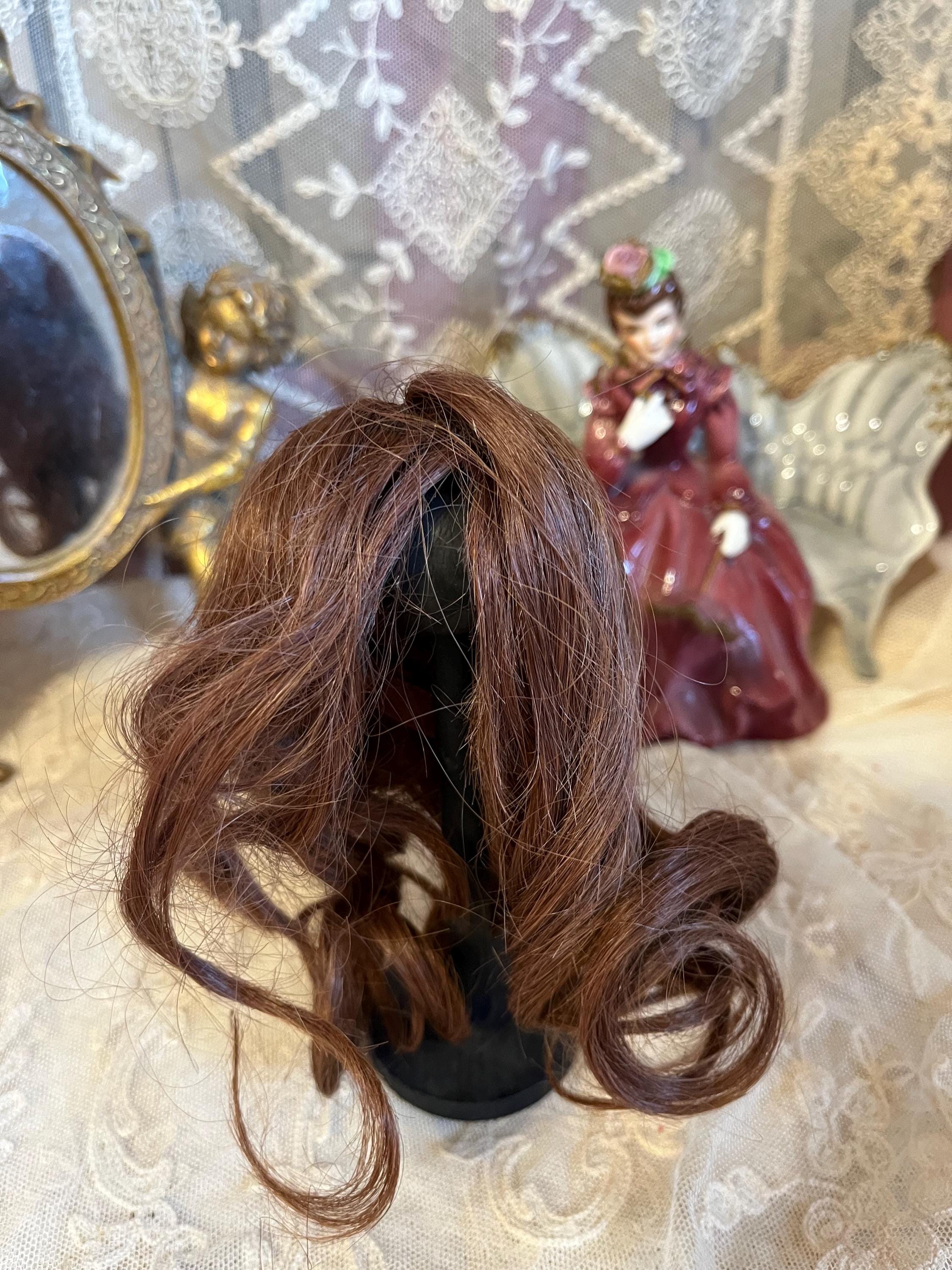 Perruque poupée cheveux humains Made in France Fraise Blonde Taille 0 Georgette Bravot Perruque - France