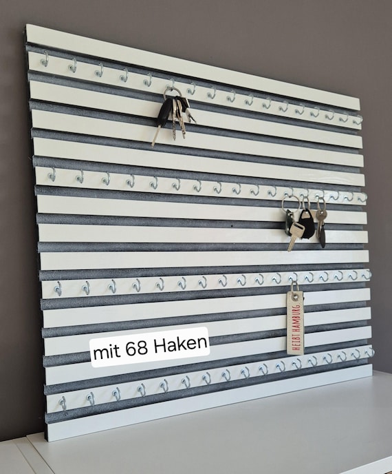 Large White Key Board – Modern Key Board for Hotel Reception and