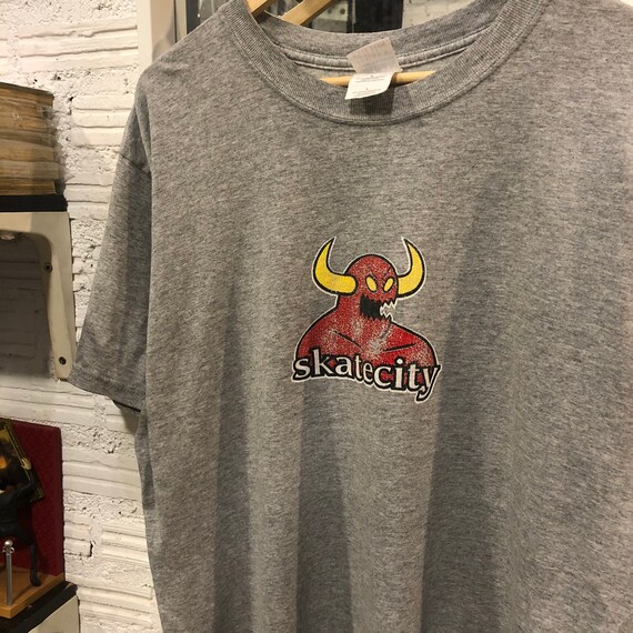 Vintage Toy Machine T Shirt 90s Rare Skate City