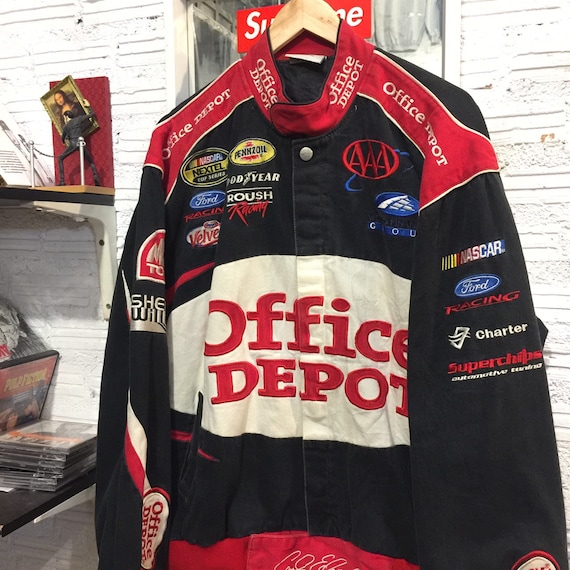office depot racing jacket Nascar