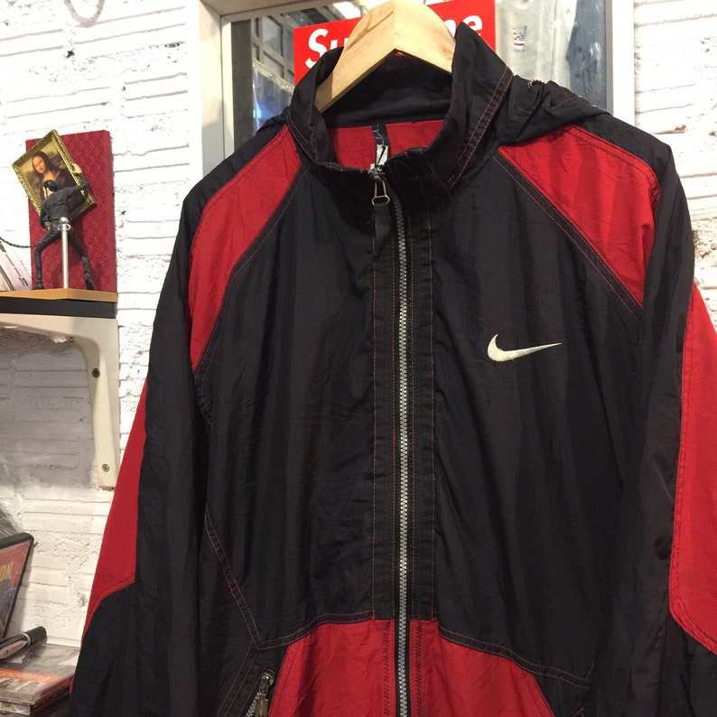 Vintage Nike Windbreaker Jacket 90s | Etsy