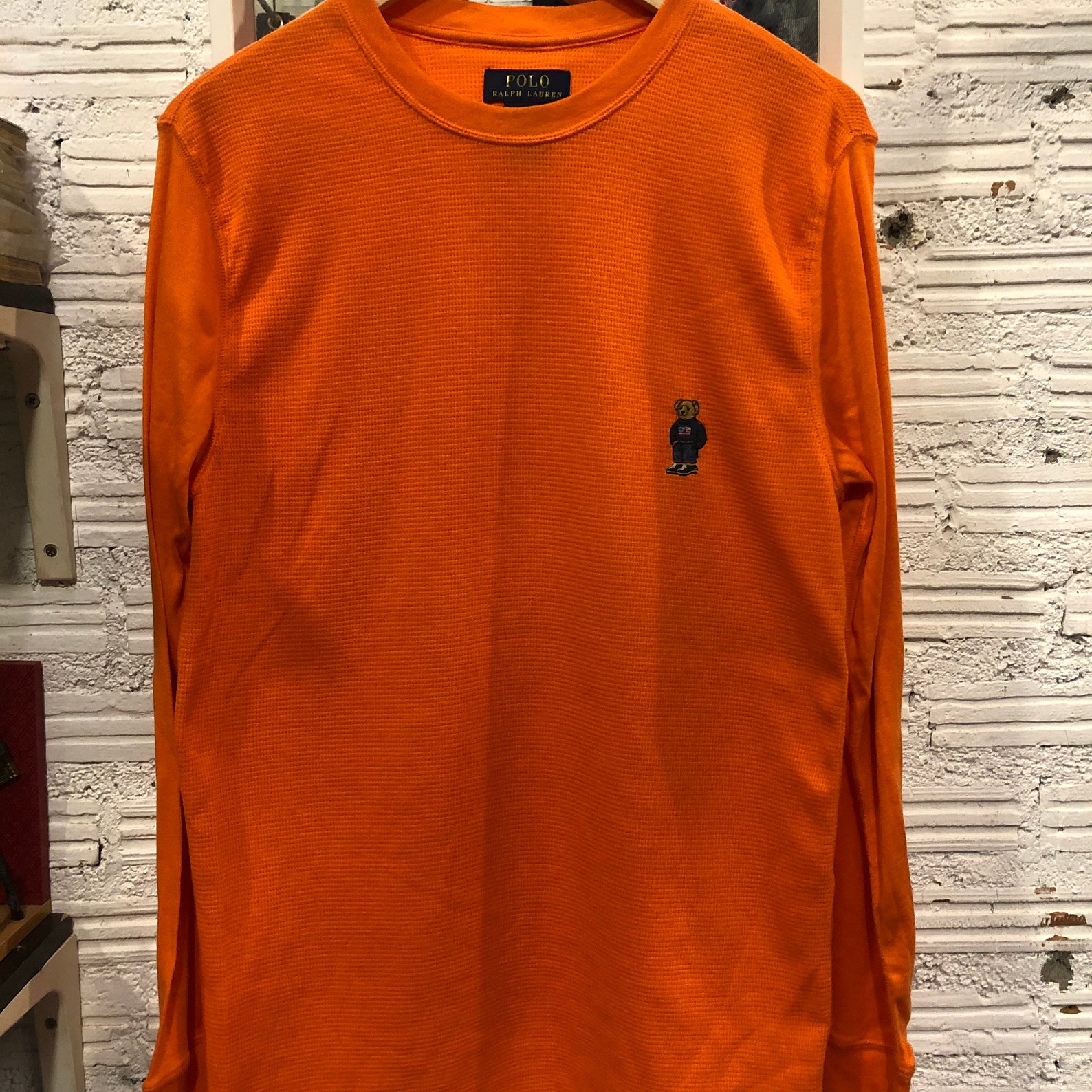 Polo Bear Ralph Lauren Long Sleeve Shirt | Etsy
