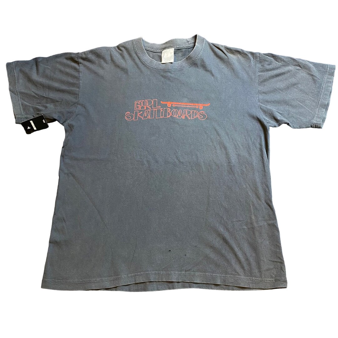 Vintage Girl Skateboards T Shirt 90s Etsy