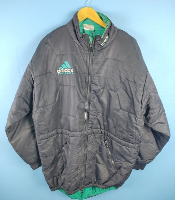 Vintage Adidas Equipment Puffer Jacket 90s