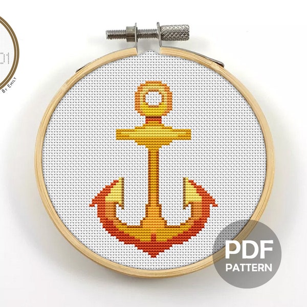 Etsy Anchor Cross Stitch at Isabel Baldwin blog