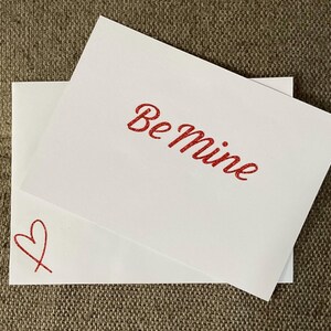 Valentine’s Day card \ be mine card \ Valentine’s Day love card